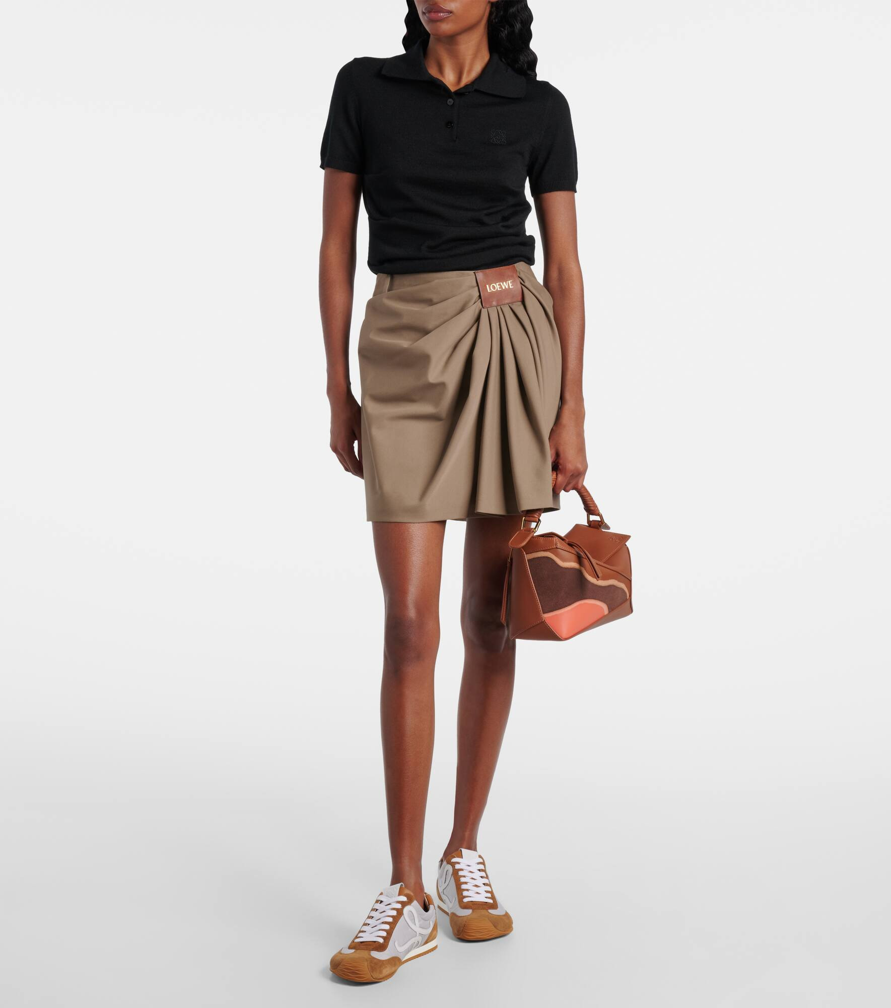 Ballet 2.0 suede-trimmed sneakers - 3