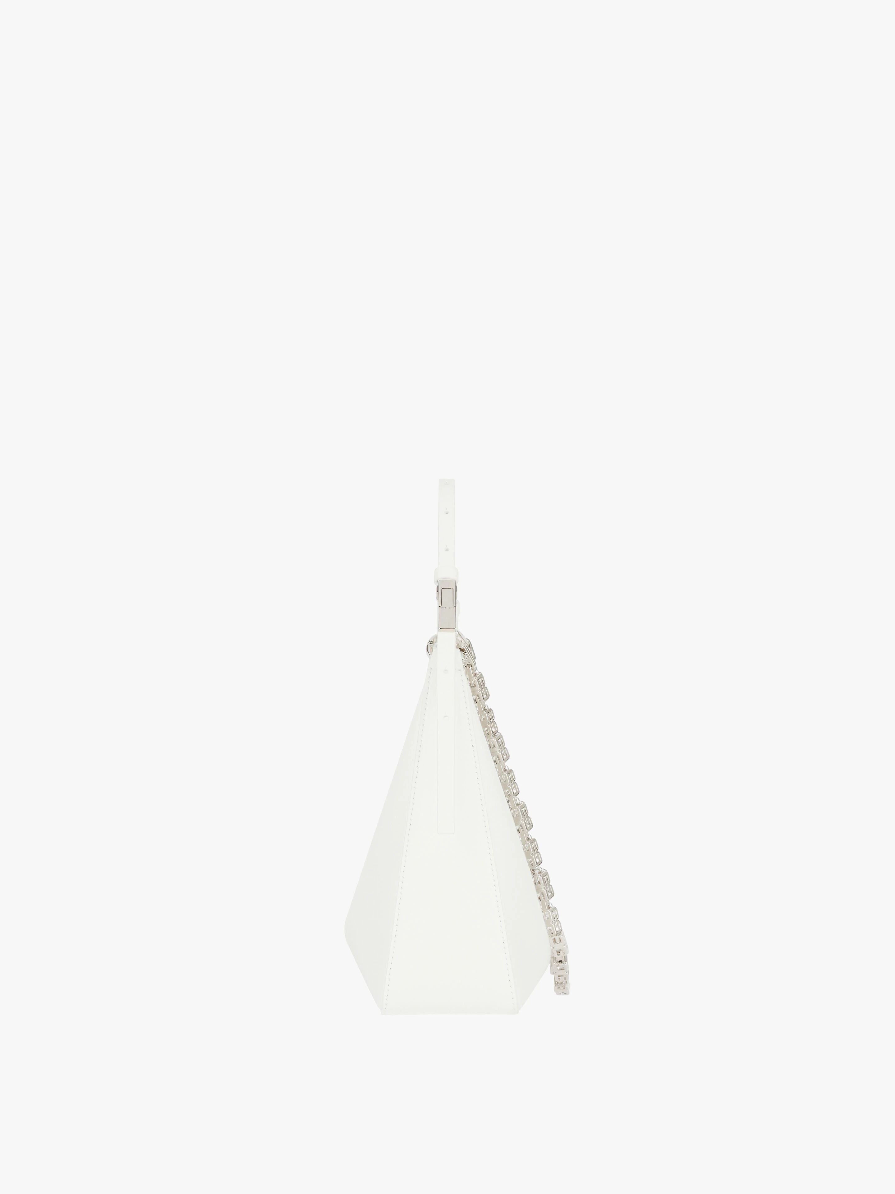 SMALL MOON CUT OUT BAG IN LEATHER - 3
