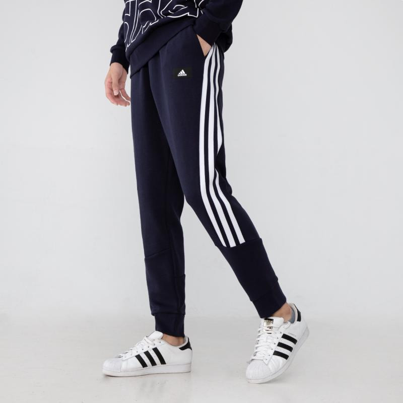 Men's adidas Fi 3s Pant Logo Printing Bundle Feet Sports Pants/Trousers/Joggers Navy Blue H46535 - 5