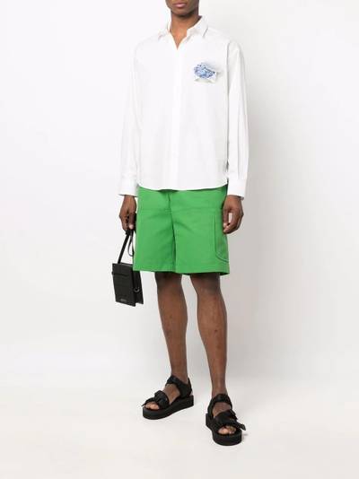 JACQUEMUS Giardino cotton bermuda shorts outlook