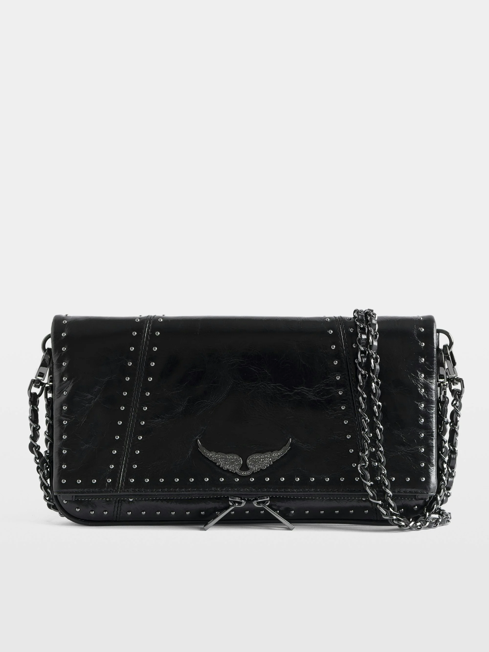 Rock Vintage Patent Studs Clutch - 1