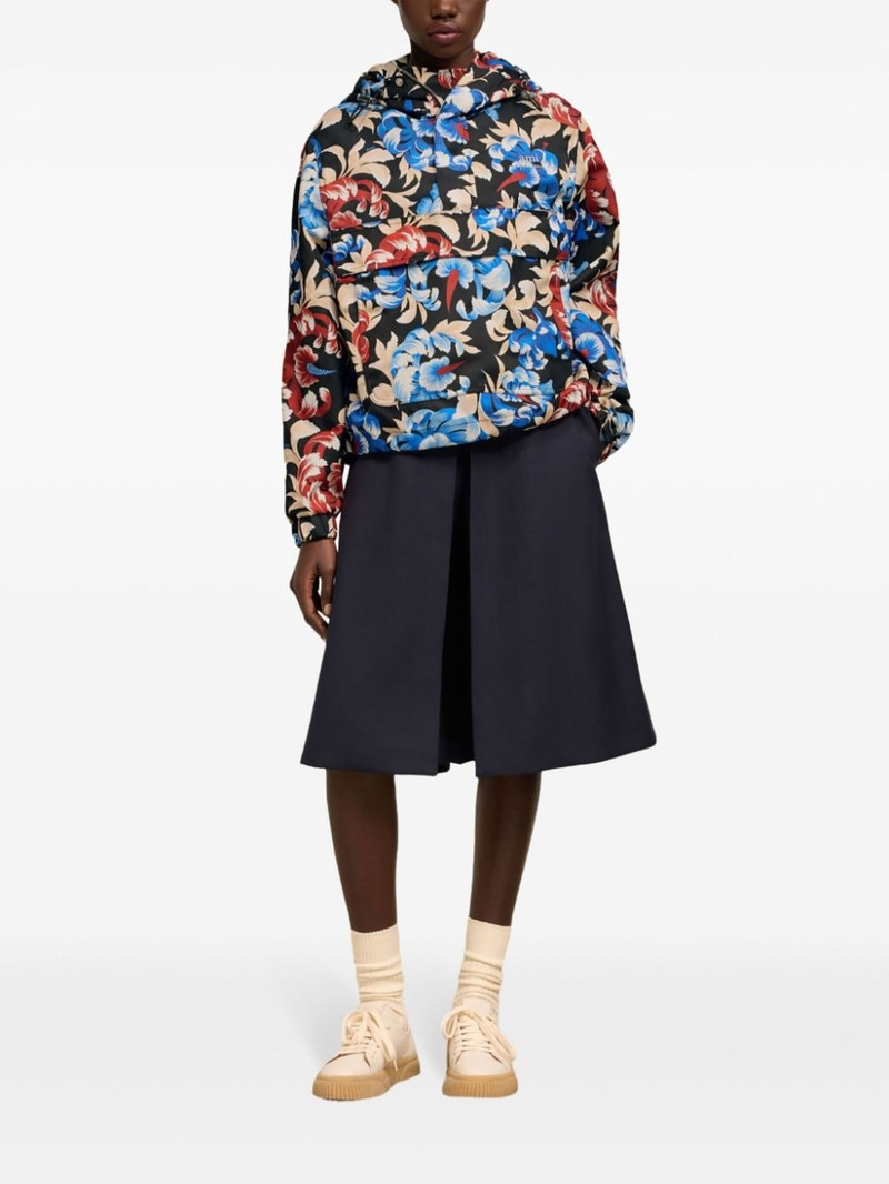 AMI Paris hooded windbreaker outlook