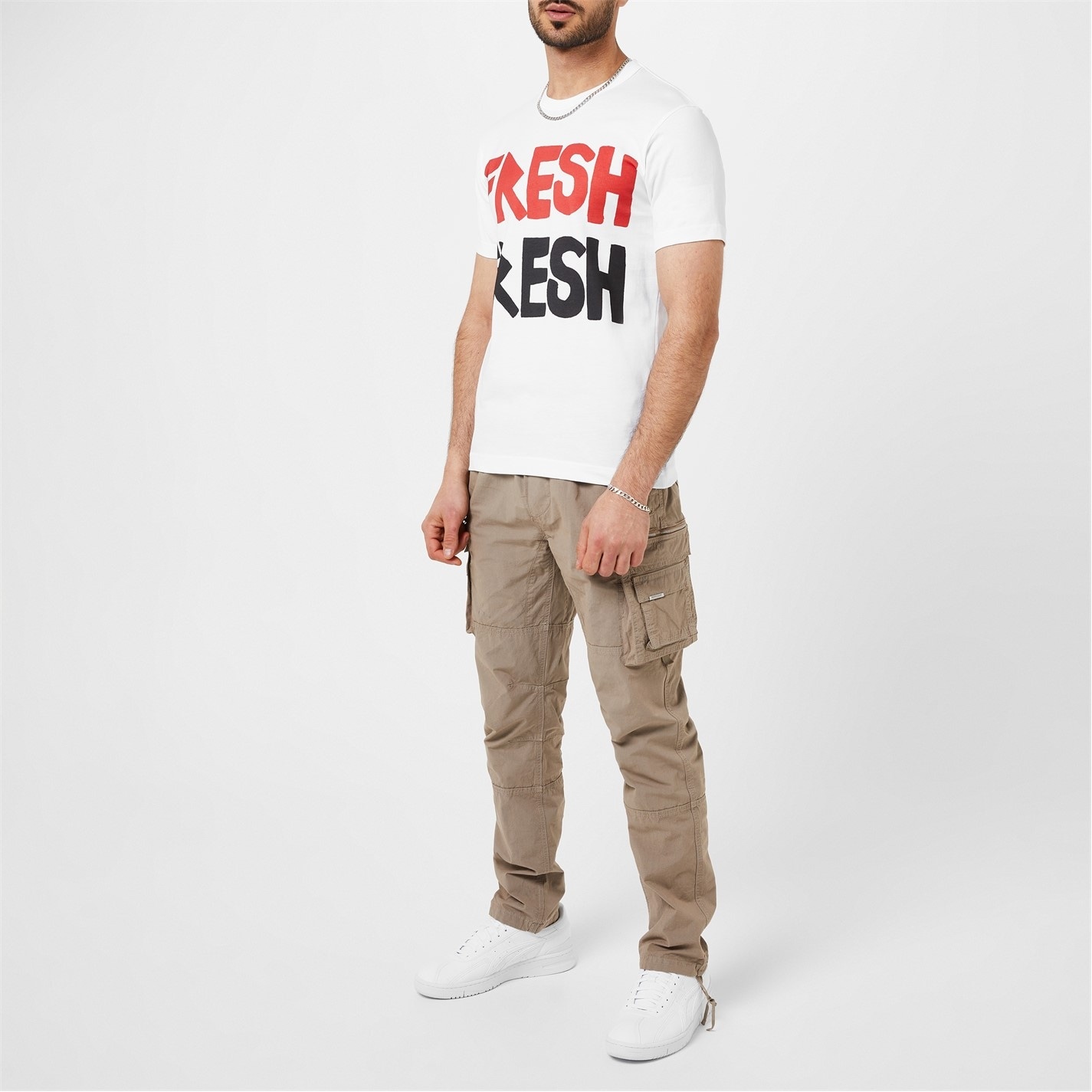 'Fresh Fresh' Print T-Shirt - 2