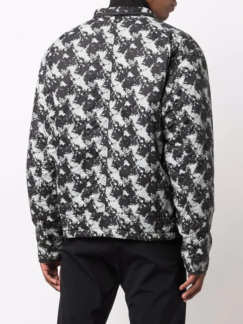 graphic print bomber jacket - 4