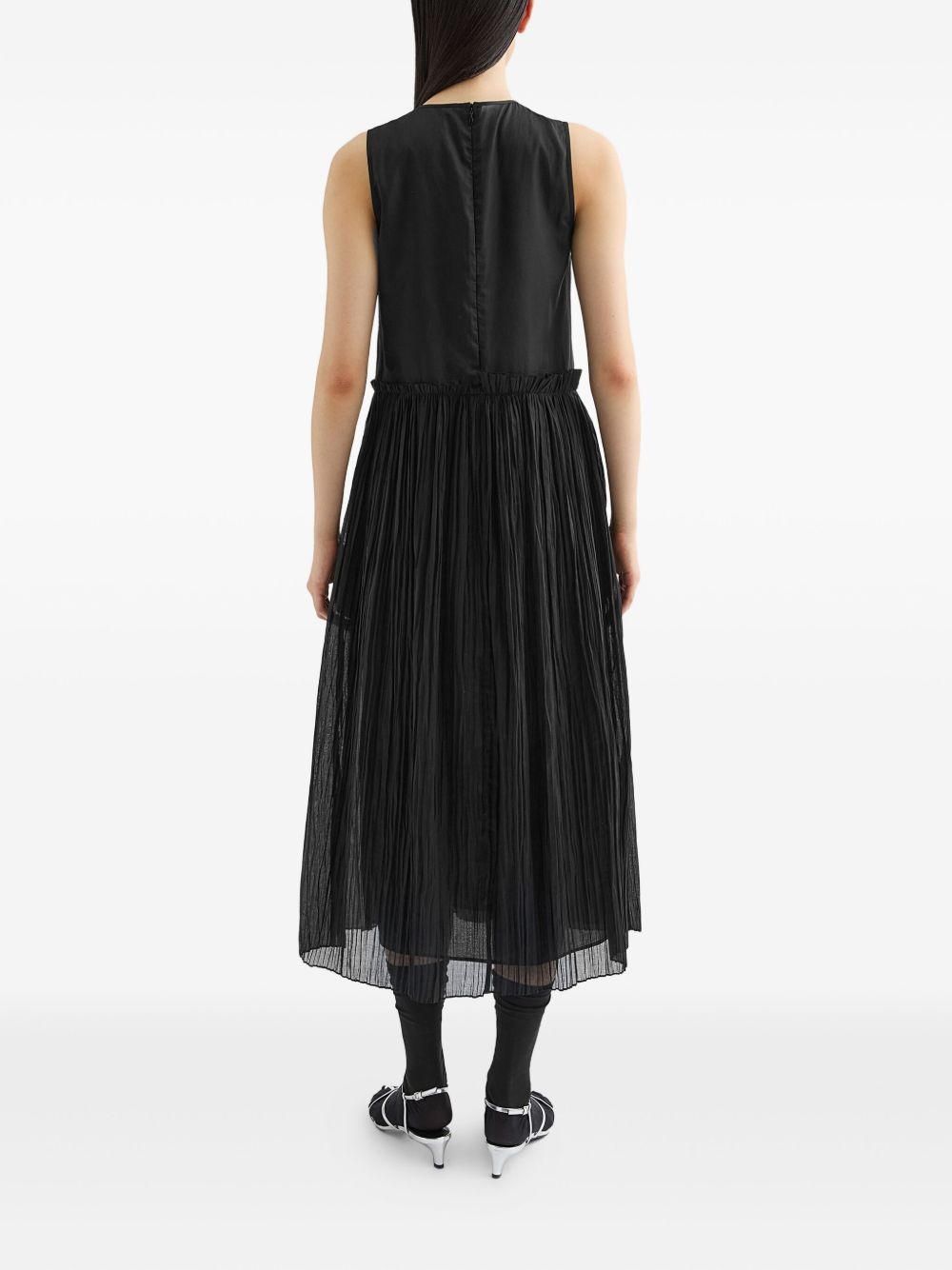pleated dress - 4