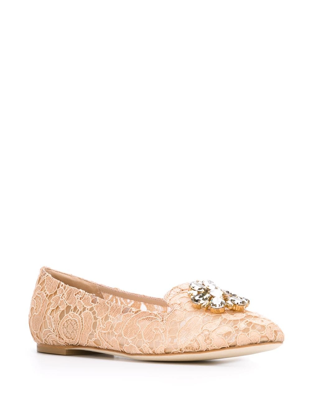 Vally Taormina lace ballerina shoes - 2