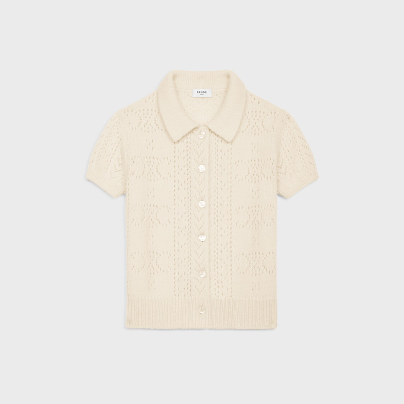 cardigan in pointelle cashmere 1