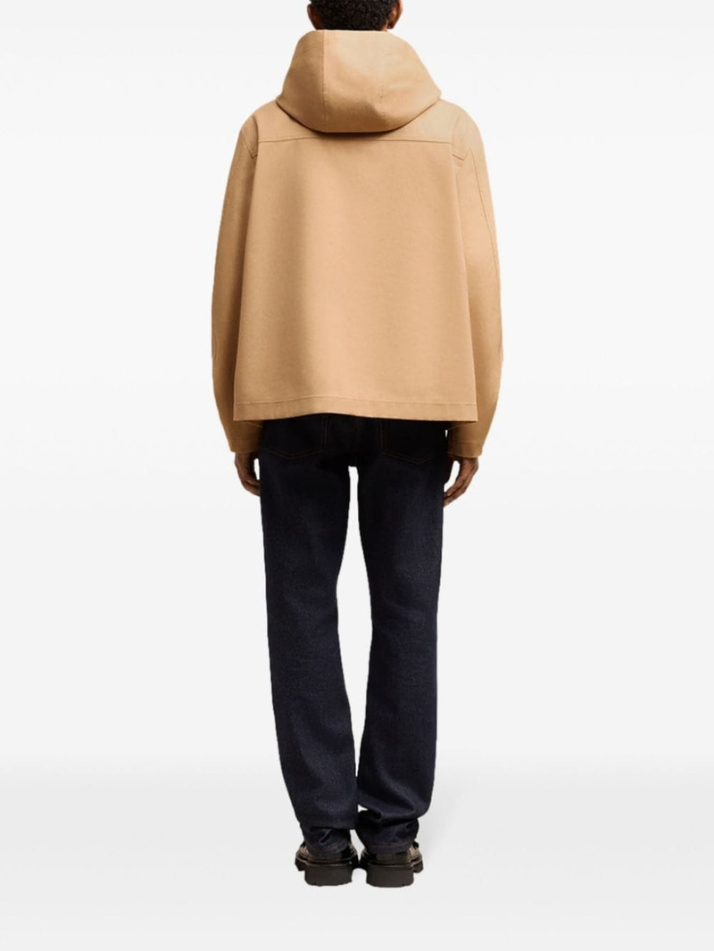 zip-up hooded cotton jacket 4