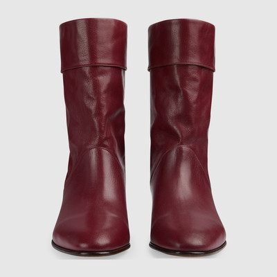 GUCCI Men's heeled boot outlook
