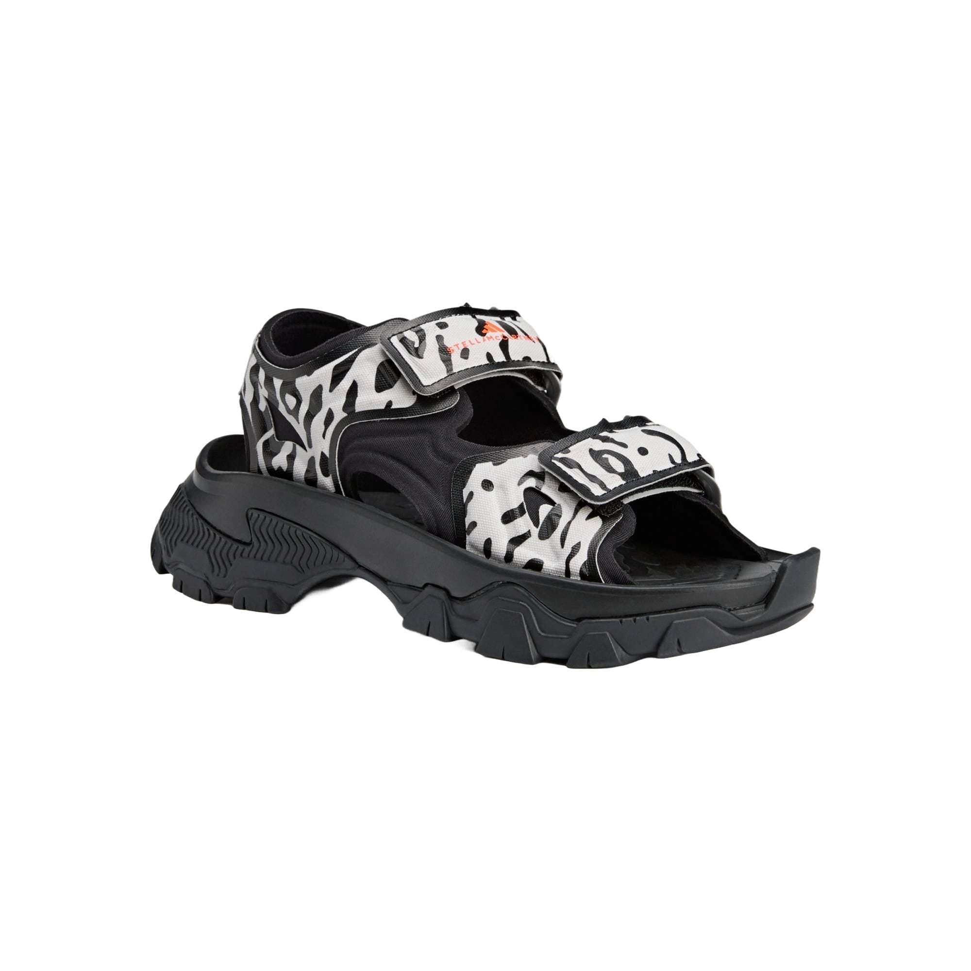 (WMNS) adidas x Stella McCartney Hika Outdoor Sandals 'White Black' IF1797 - 3