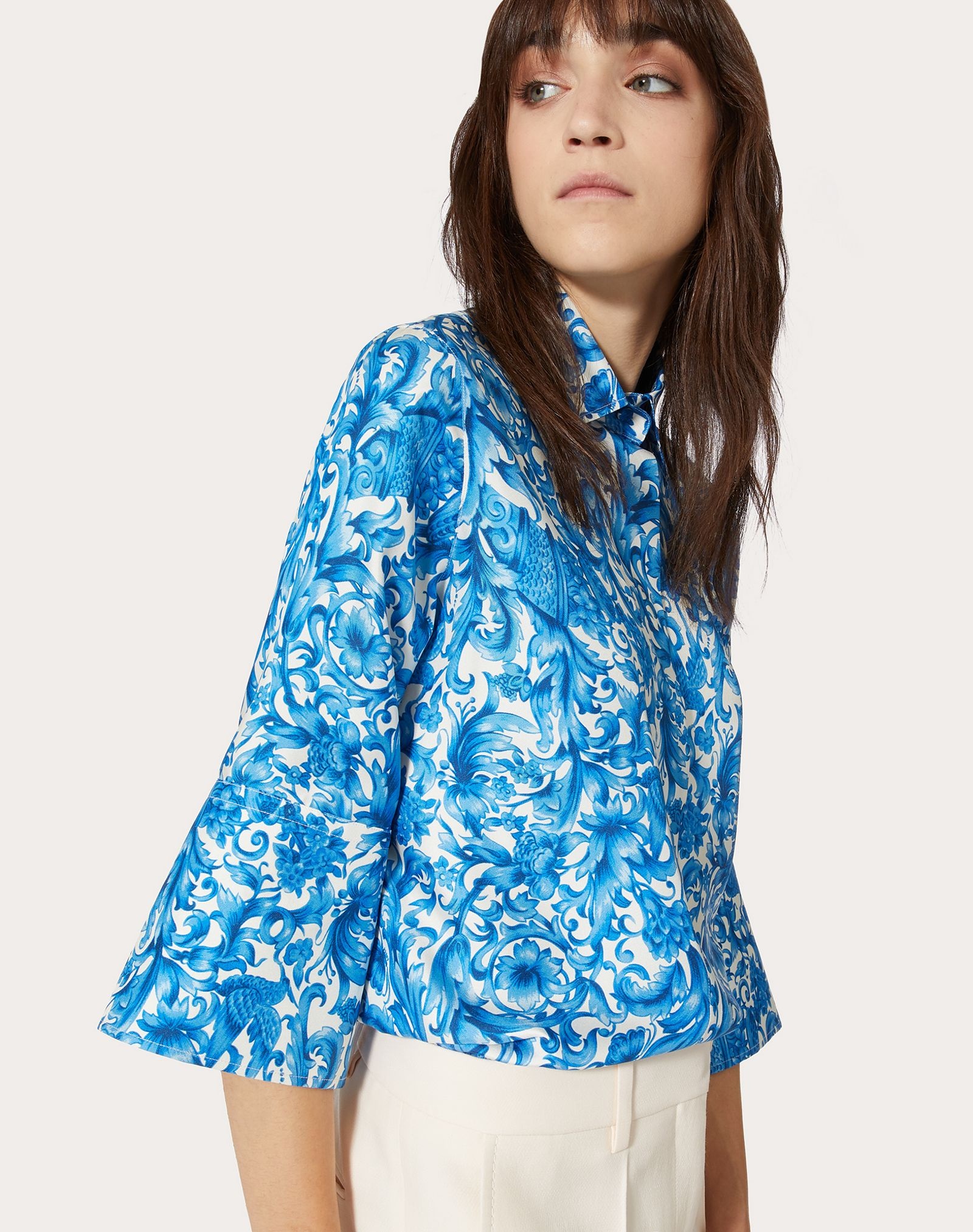 Printed Twill Shirt - 5