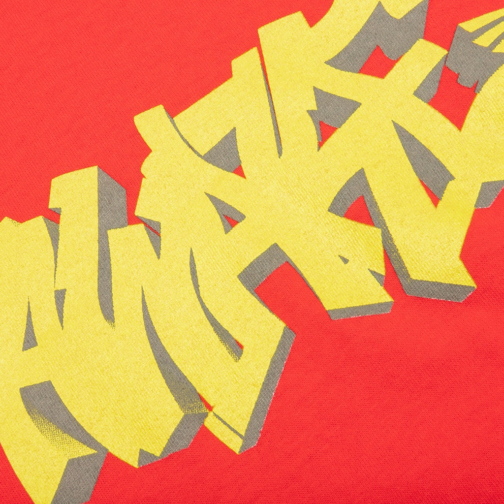 GRAFFITI TEE - RED - 3