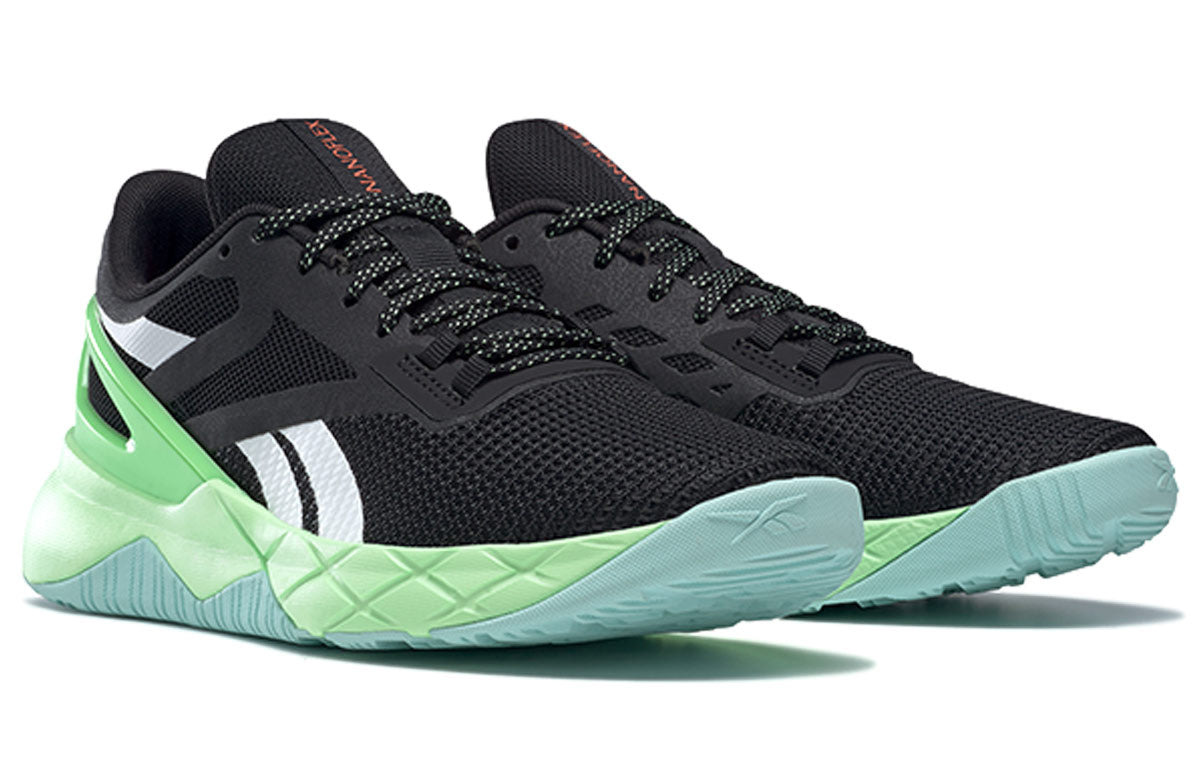 (WMNS) Reebok Nanoflex TR 'Black Neon Mint' FX7941 - 3