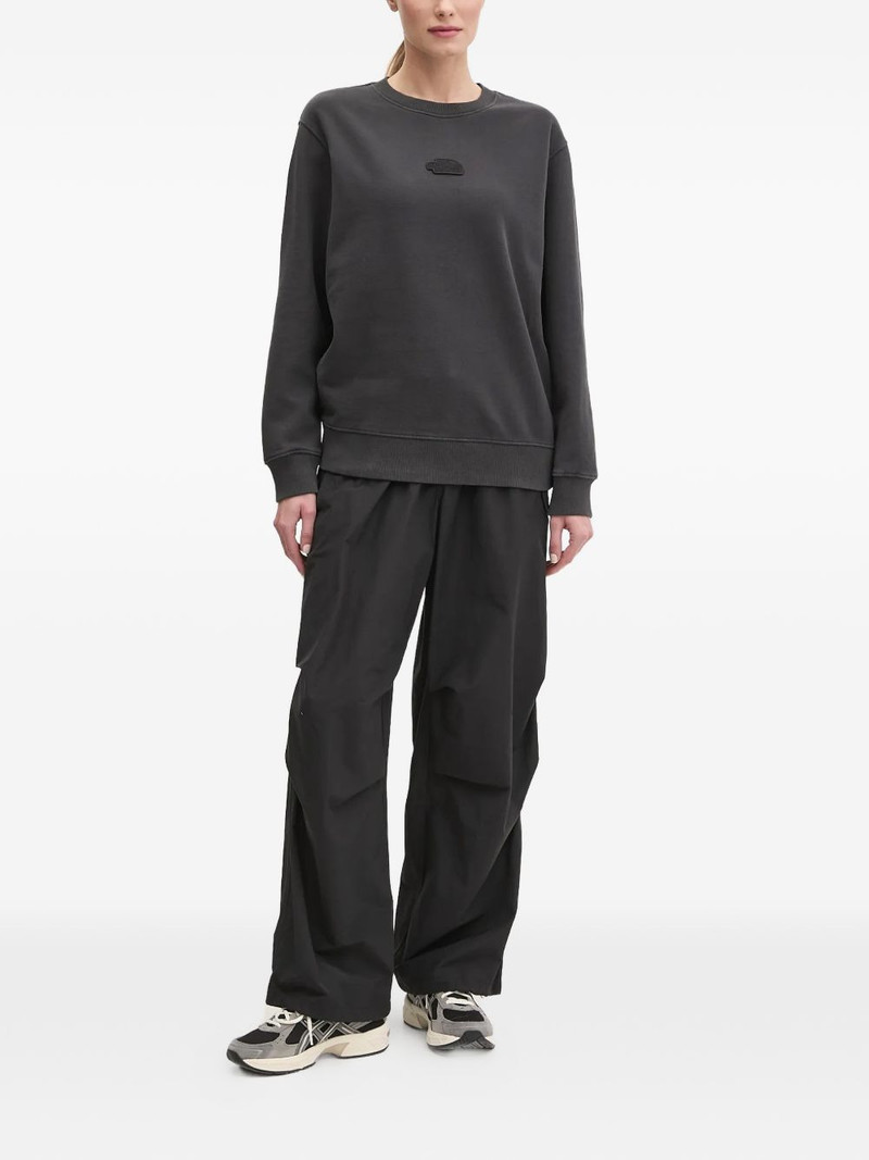 The North Face logo-patch crew-neck sweatshirt outlook