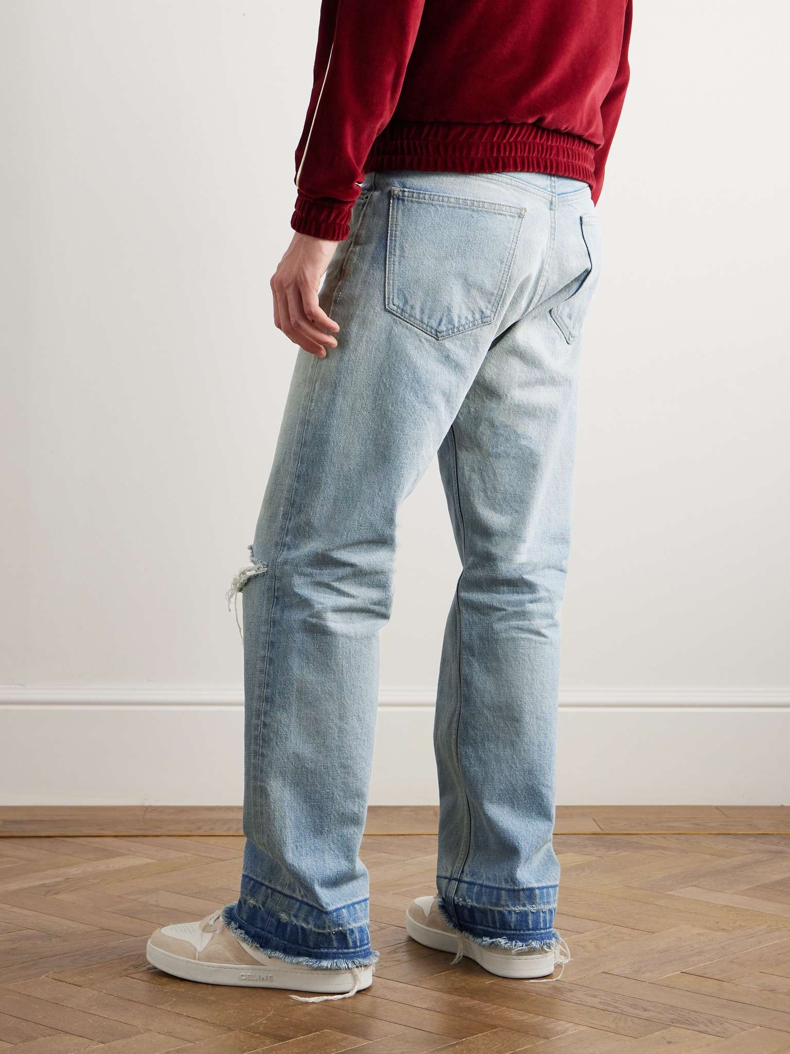 Wesley Straight-Leg Distressed Jeans - 4