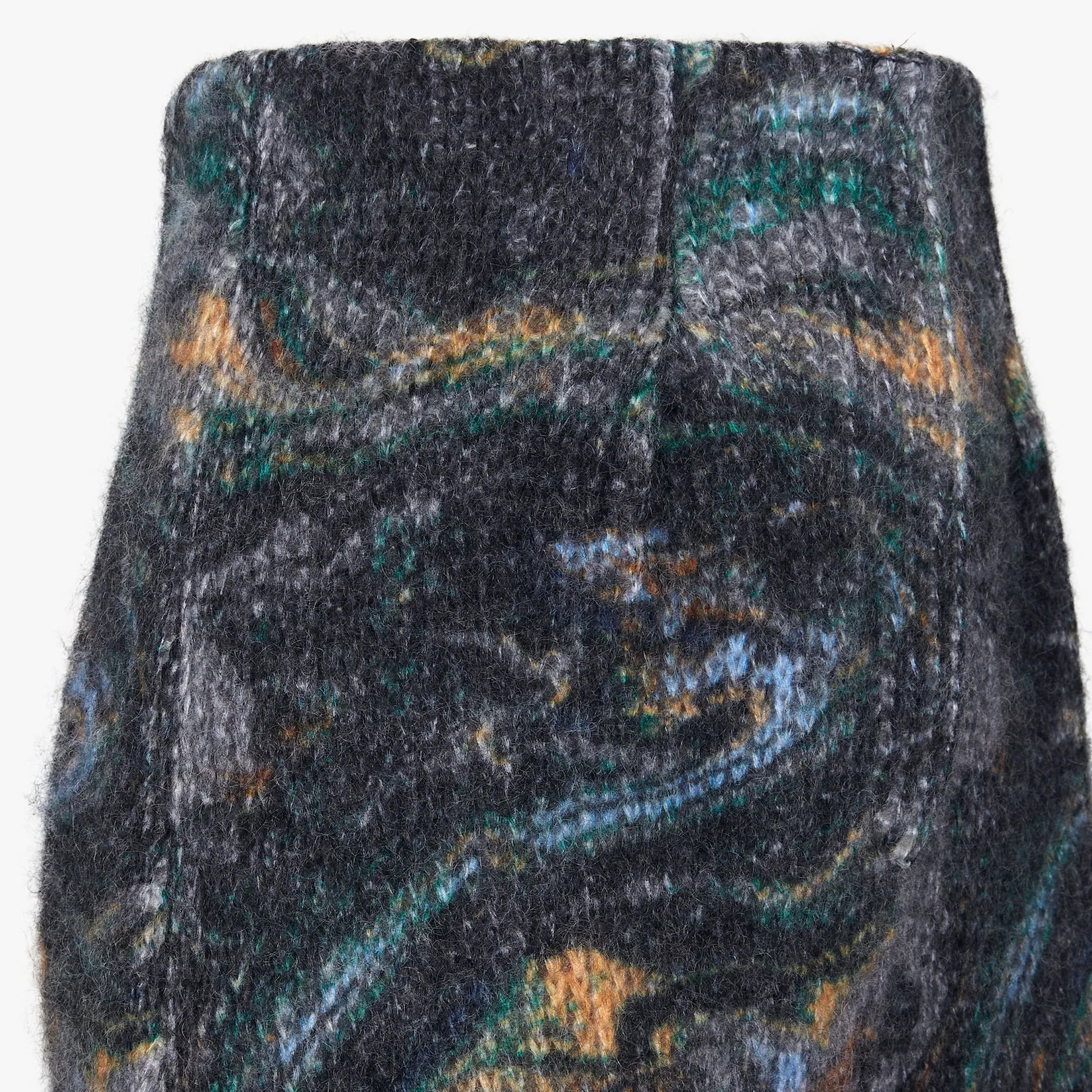 Blue mohair pants - 3