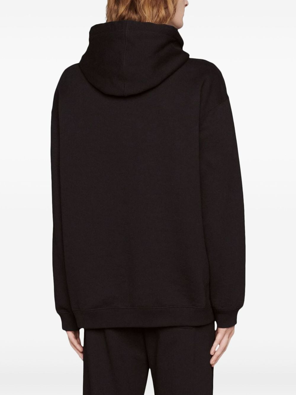 Gucci-mirror cotton hoodie - 4