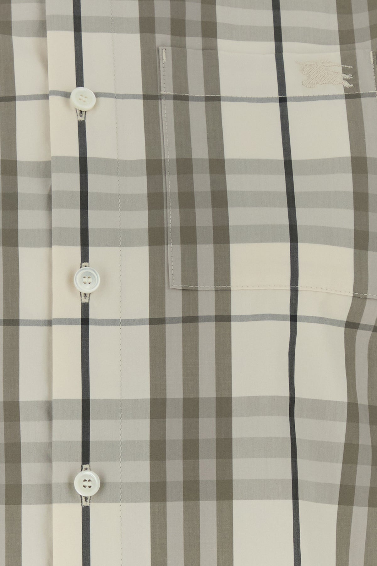 Embroidered poplin shirt - 3