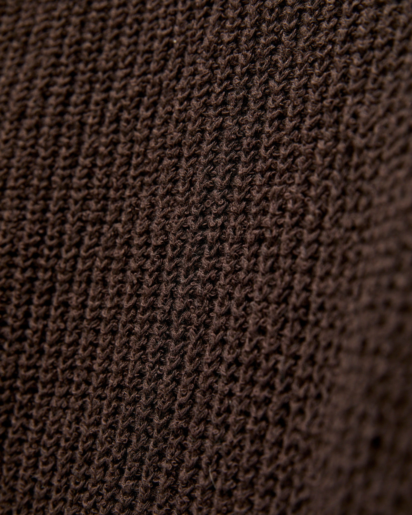 Cotton Crewneck Sweater in Bark Boucle - 6