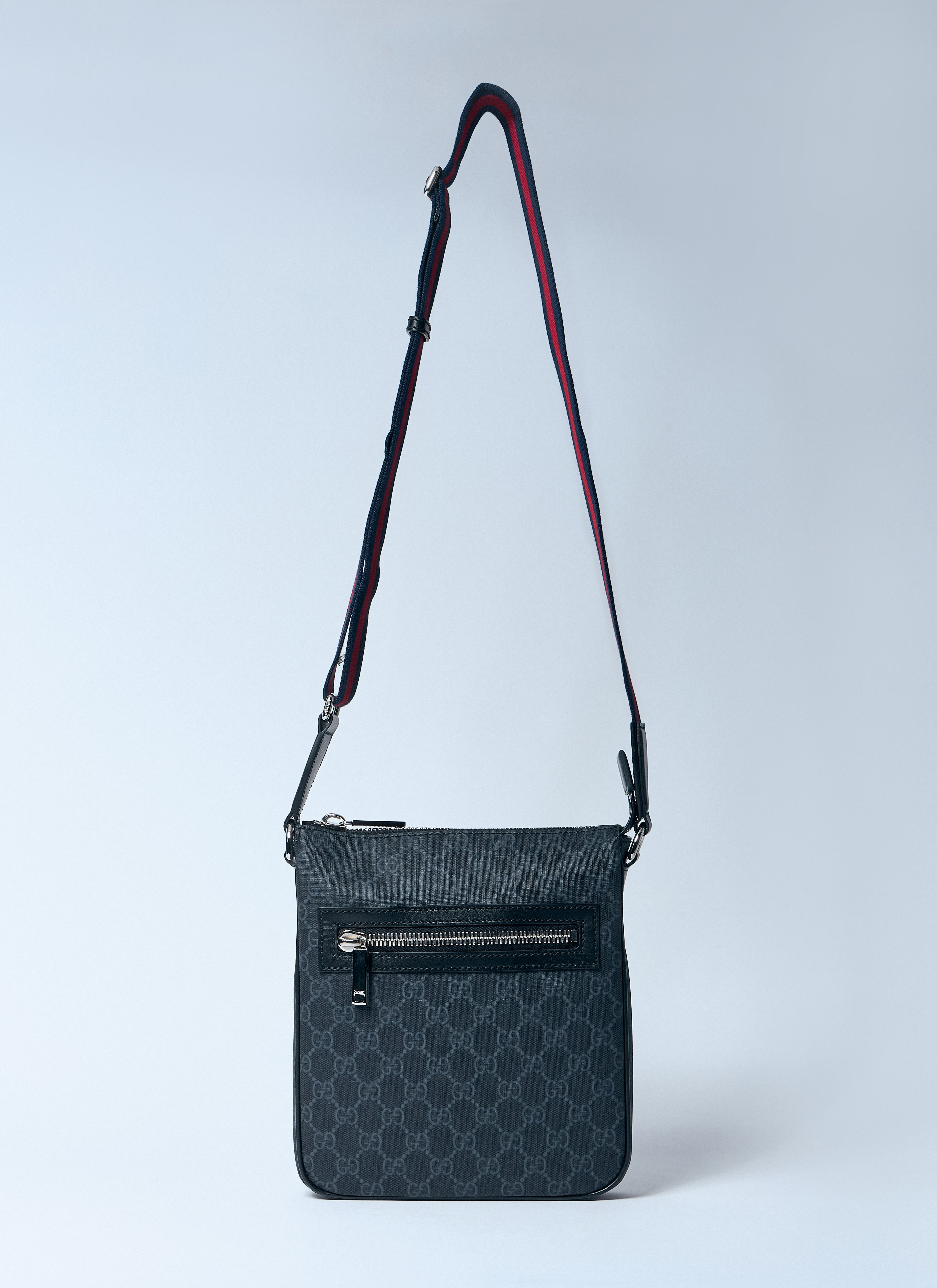 Gucci Men Gg Crossbody Bag - 7