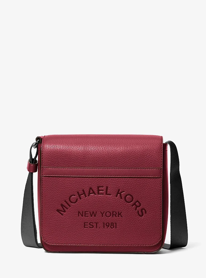 Cooper Pebbled Leather Crossbody Bag - 1