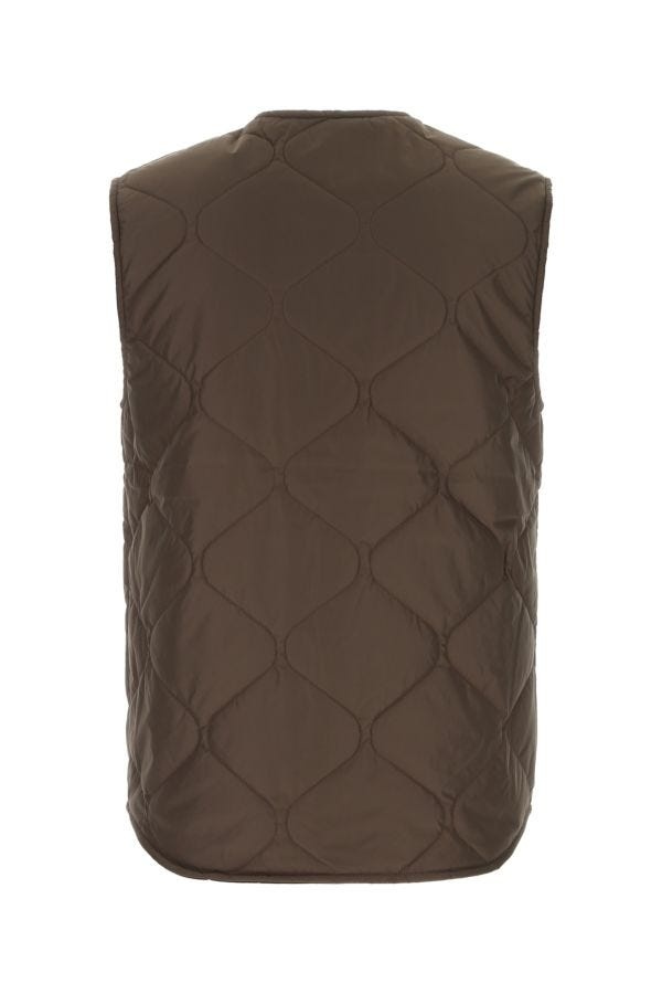 Chocolate polyester vest - 2