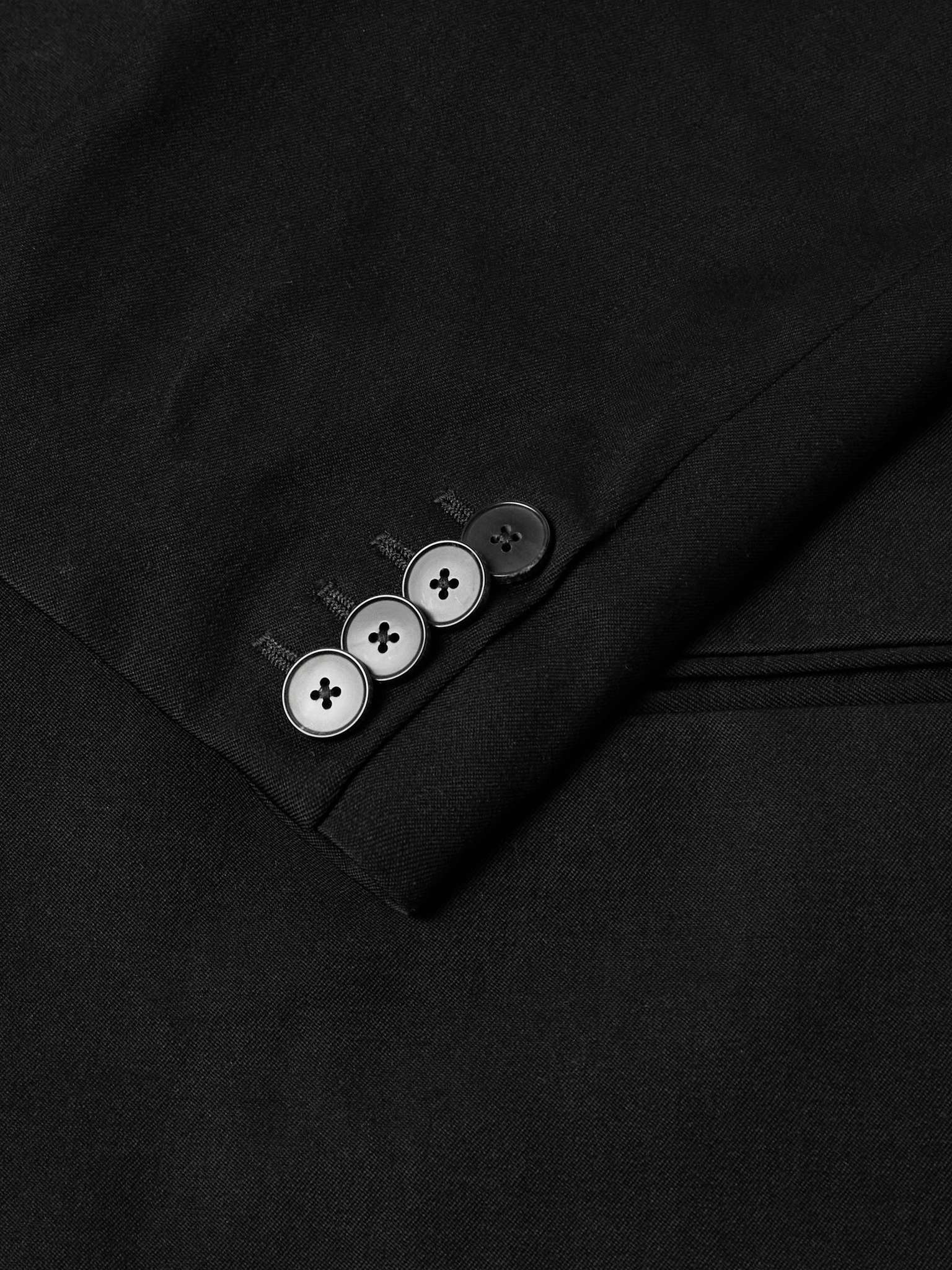 Boiler Room Oversized Double-Breasted Wool-Gabardine Blazer - 5