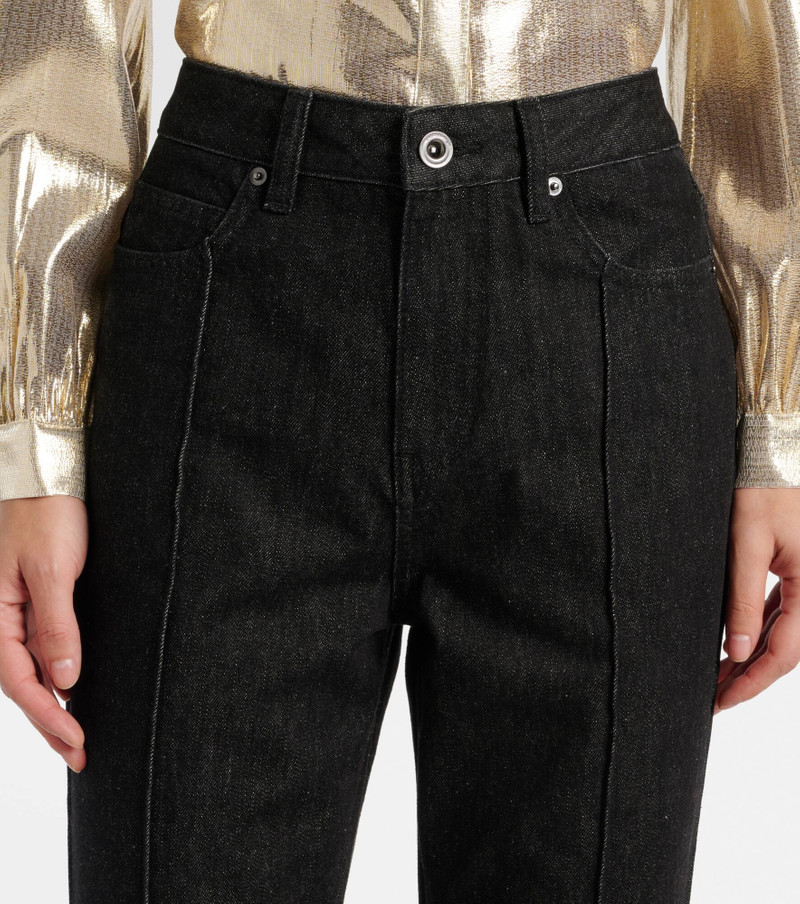 Mid-rise flared jeans 4