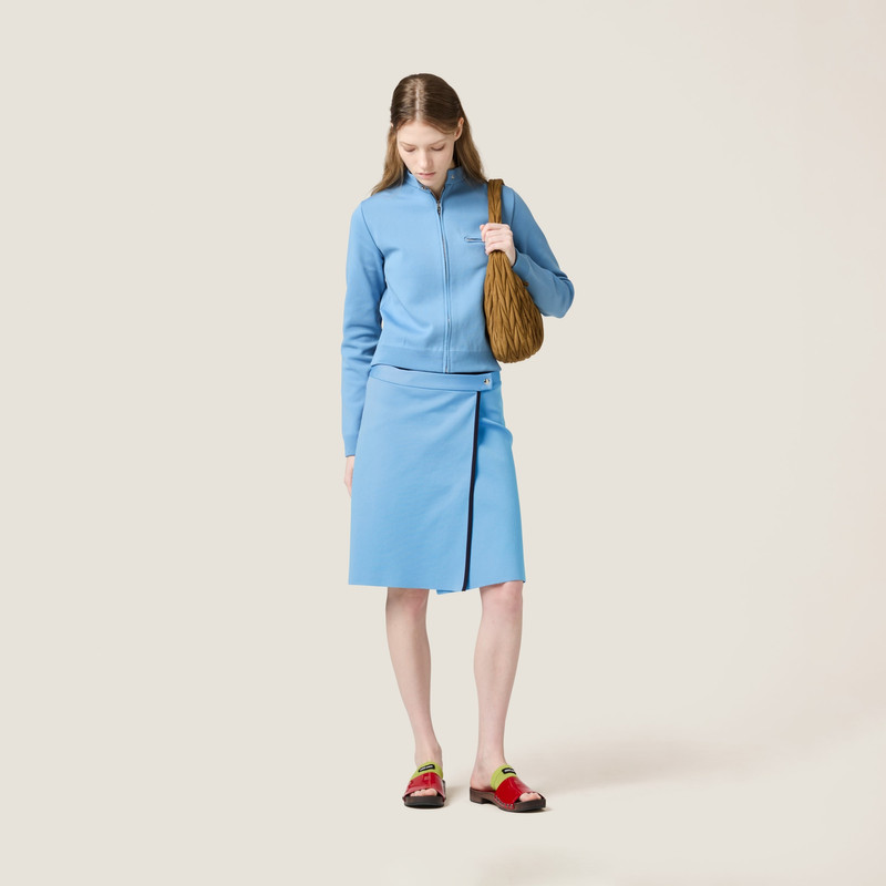 Miu Miu Technical yarn skirt outlook