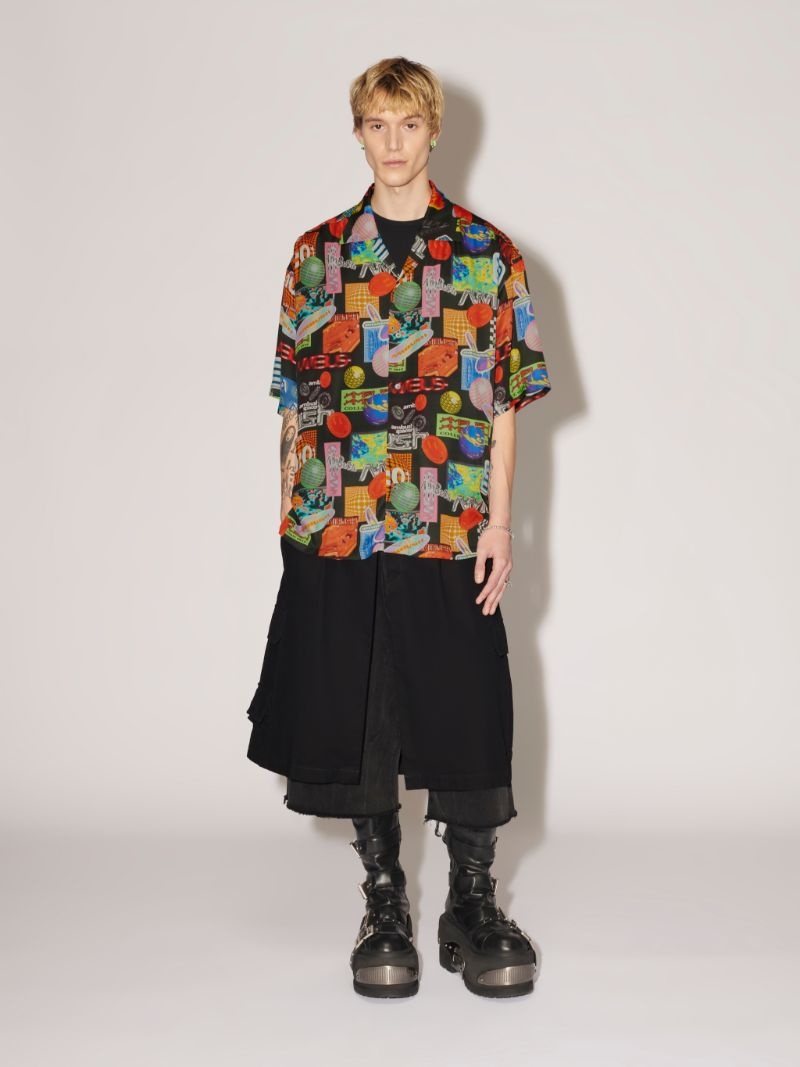 ALLOVER BOWLING SHIRT - 2