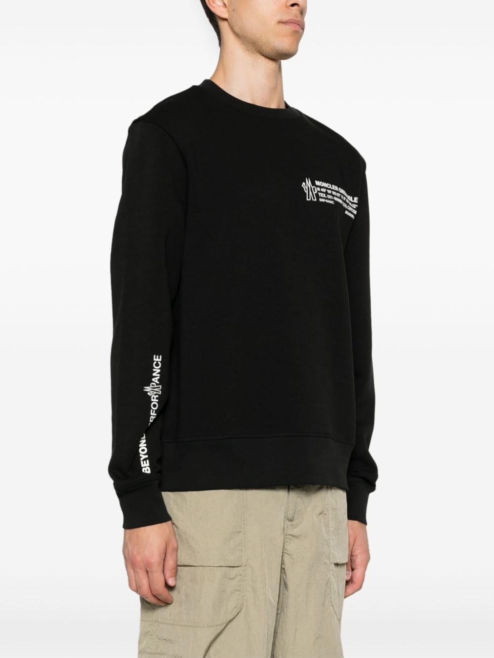 logo-print sweatshirt - 3
