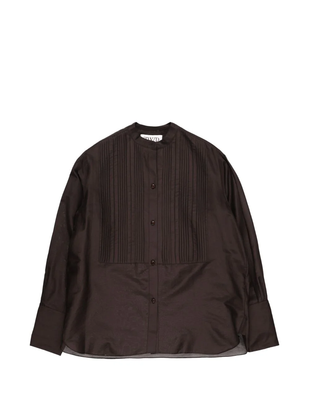 Night Before pleated-detail shirt - 1