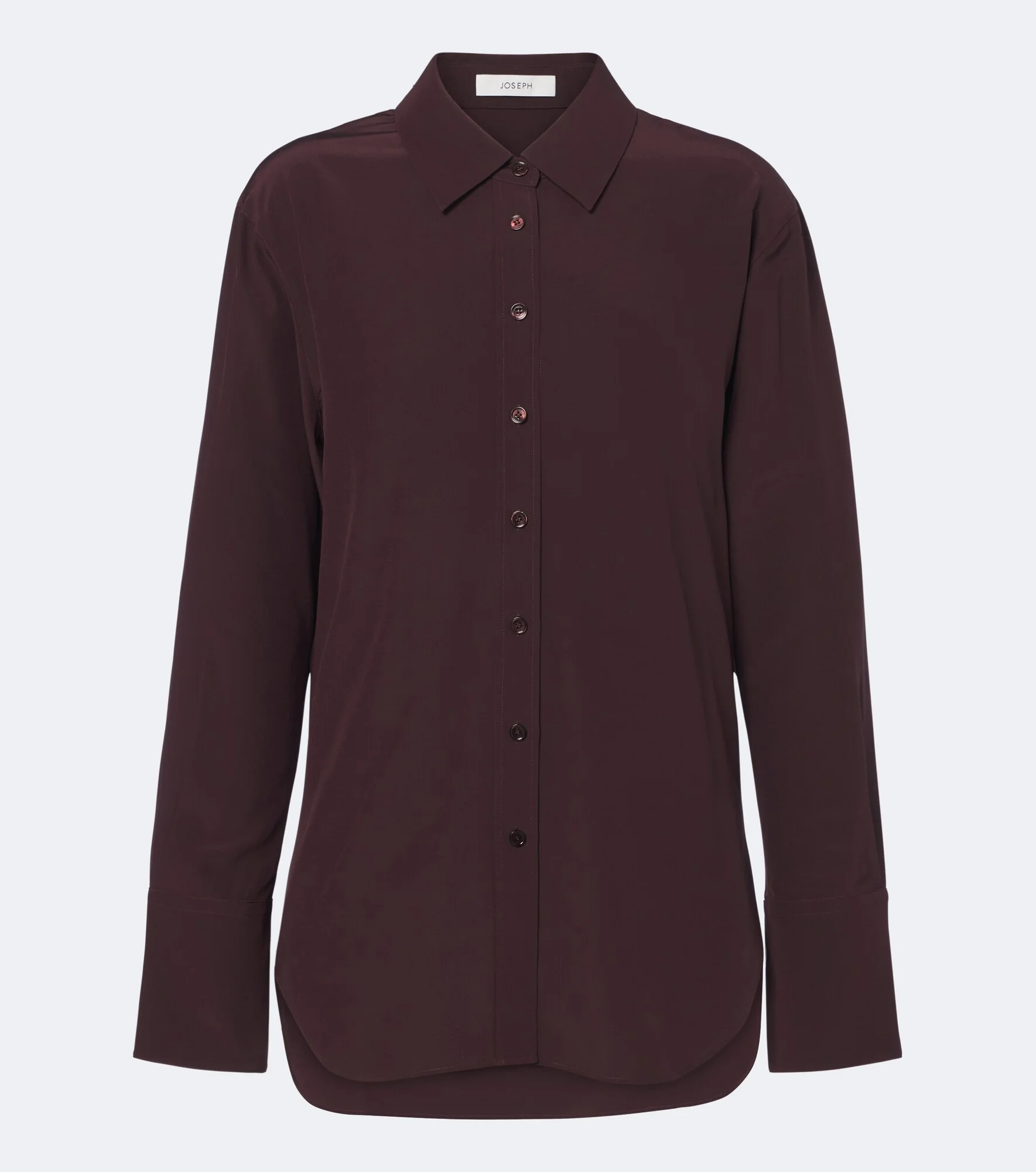 Joe silk crêpe de chine shirt - 1