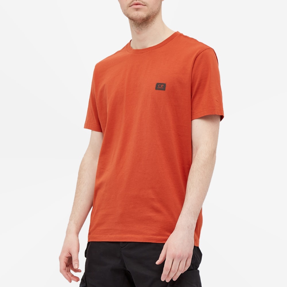 C.P. Company Small Stitch Block Logo Tee - 3