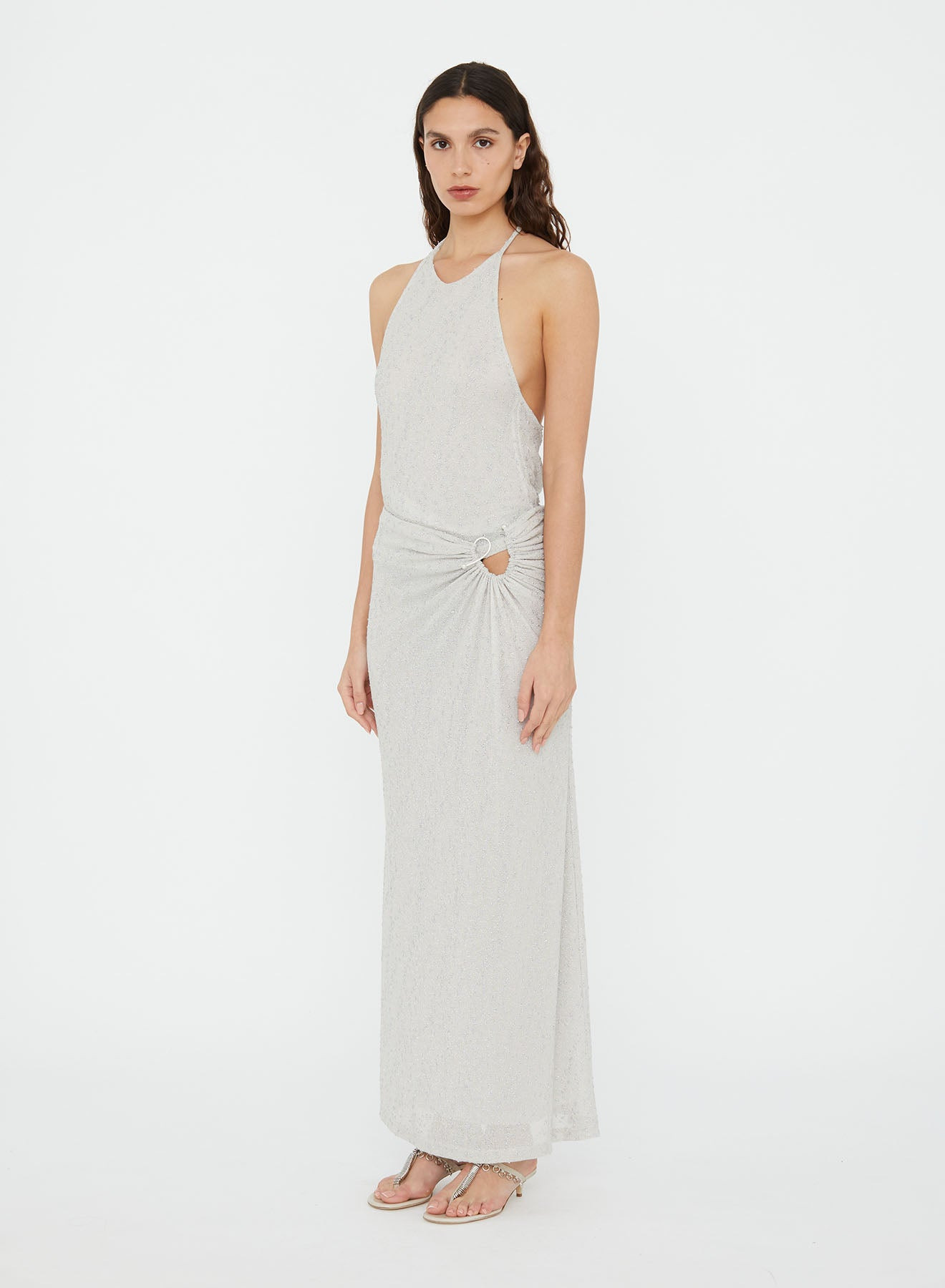 Imber Metallic Looped Skirt - 2