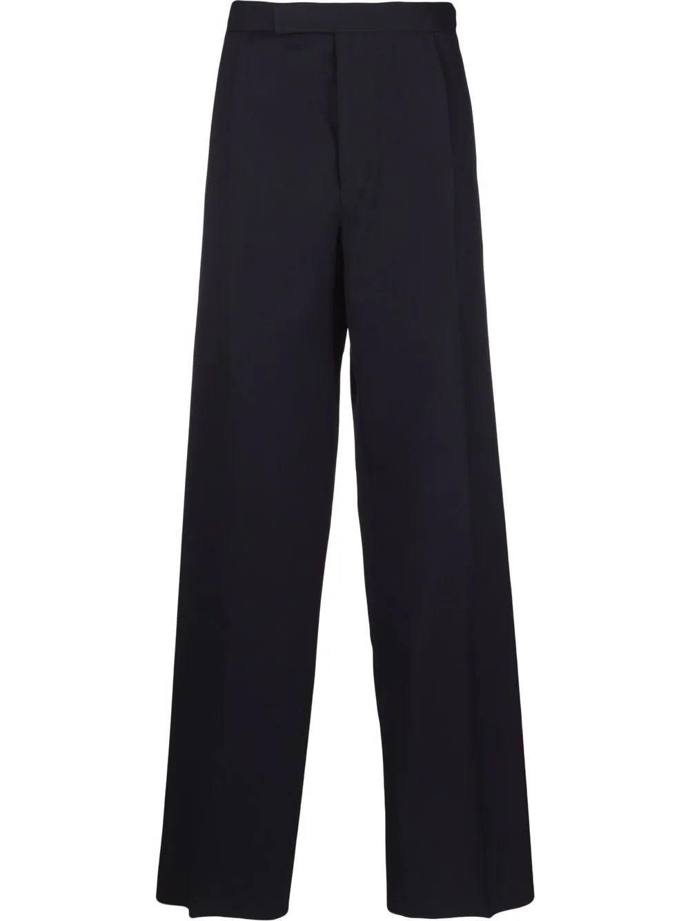 tailored straight-leg trousers - 1