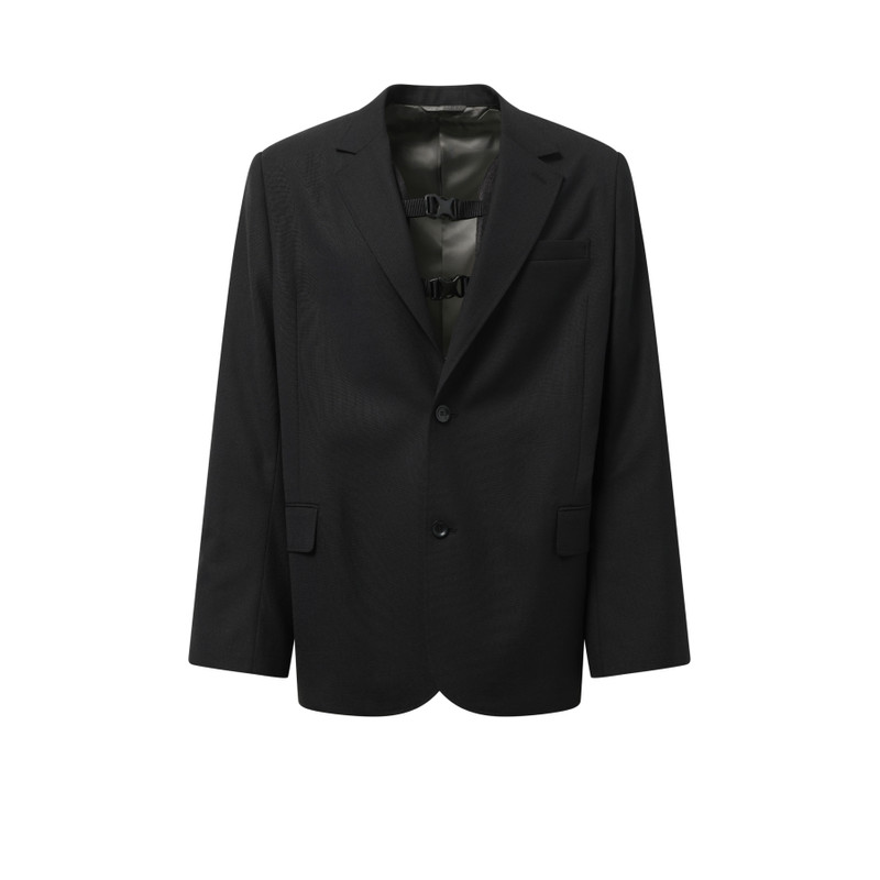 doublet Tailored Jacket with Trail Vest in Black outlook