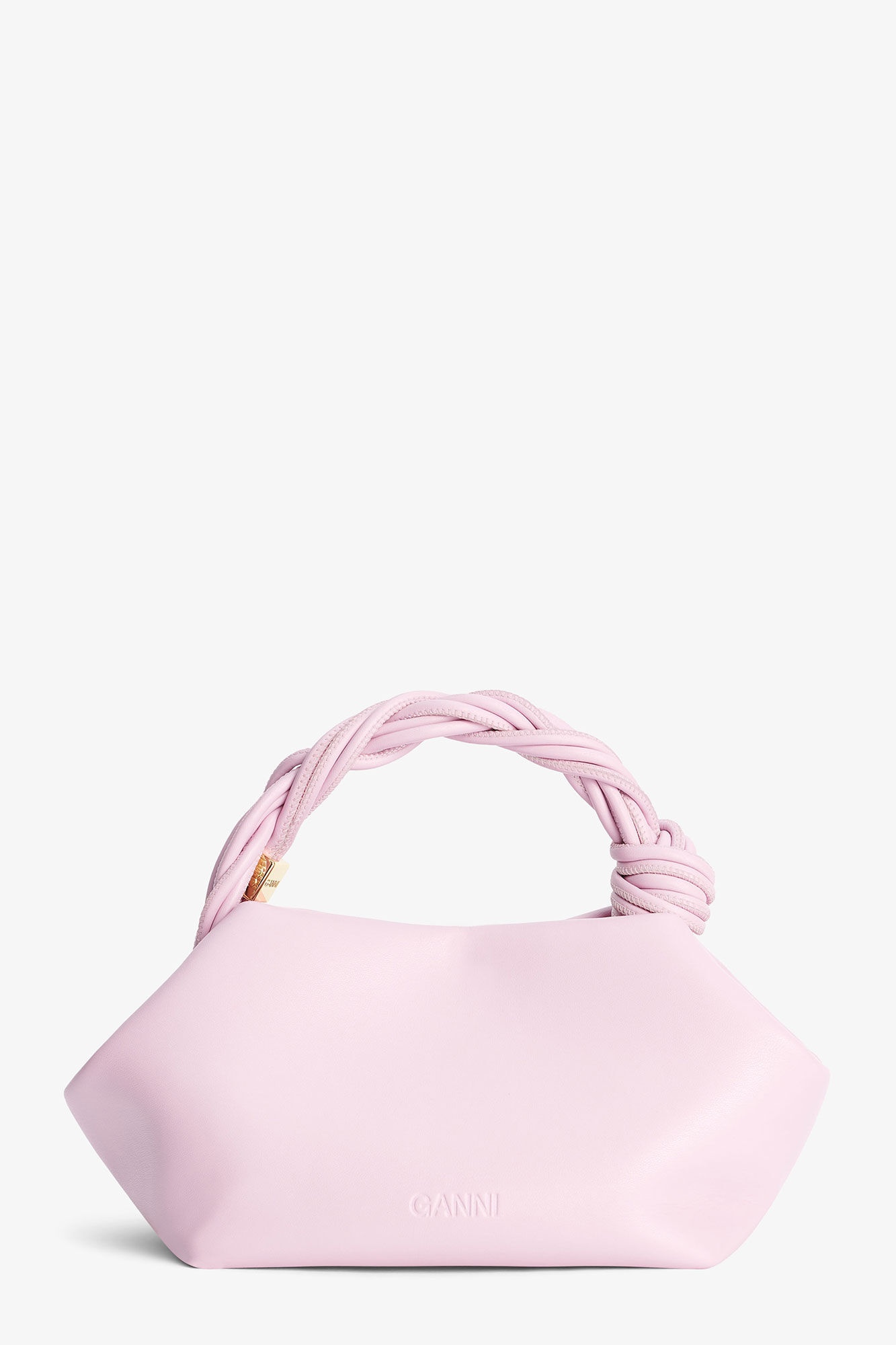 LIGHT PINK SMALL GANNI BOU BAG - 1