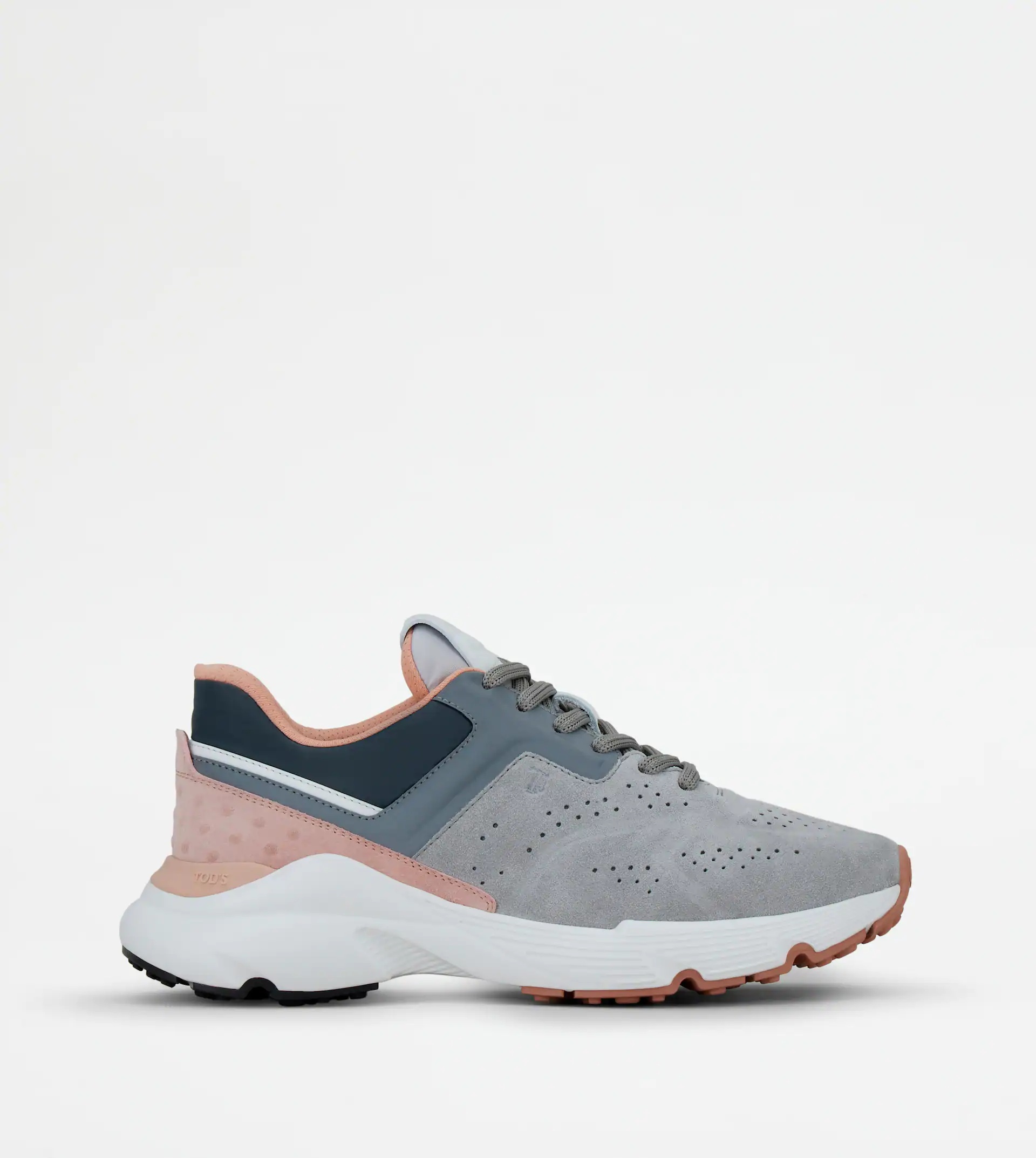 SNEAKERS IN SUEDE - GREY - 1