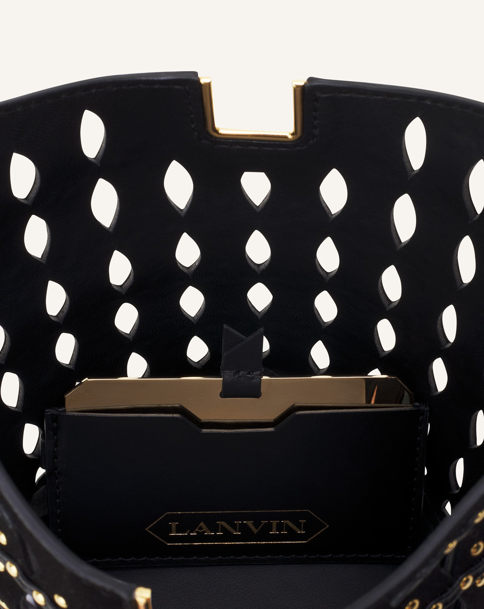 CATCH NANO BY LANVIN BUCKET BAG IN SUEDE - 9