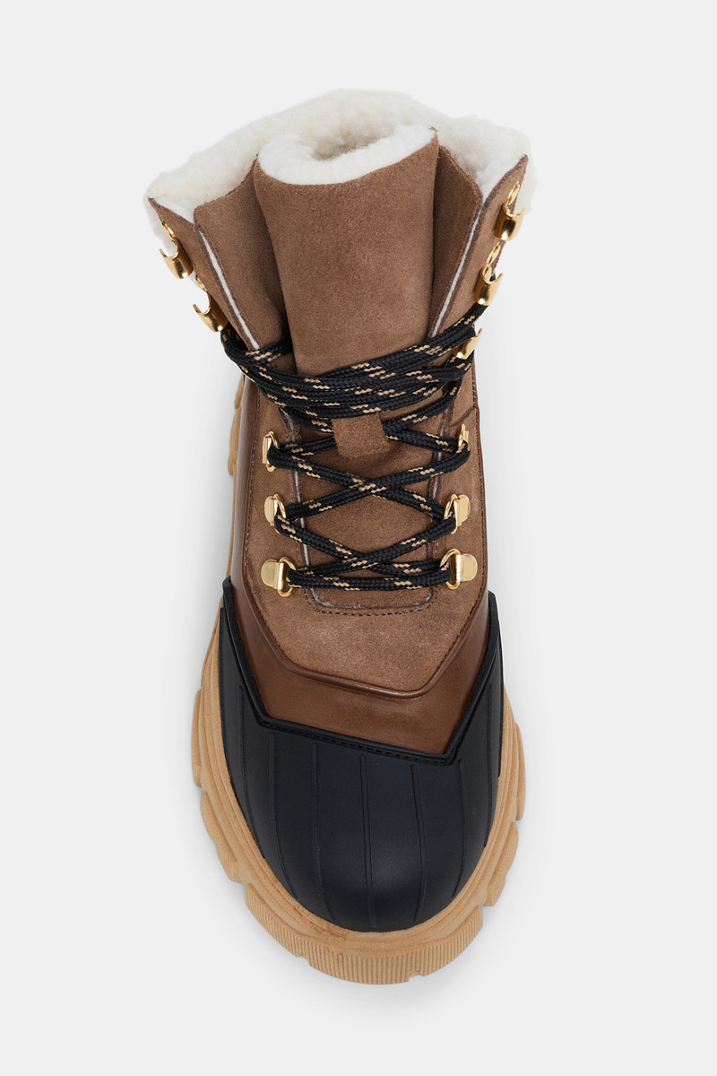 SPORTY SHEARLING duck boot 7