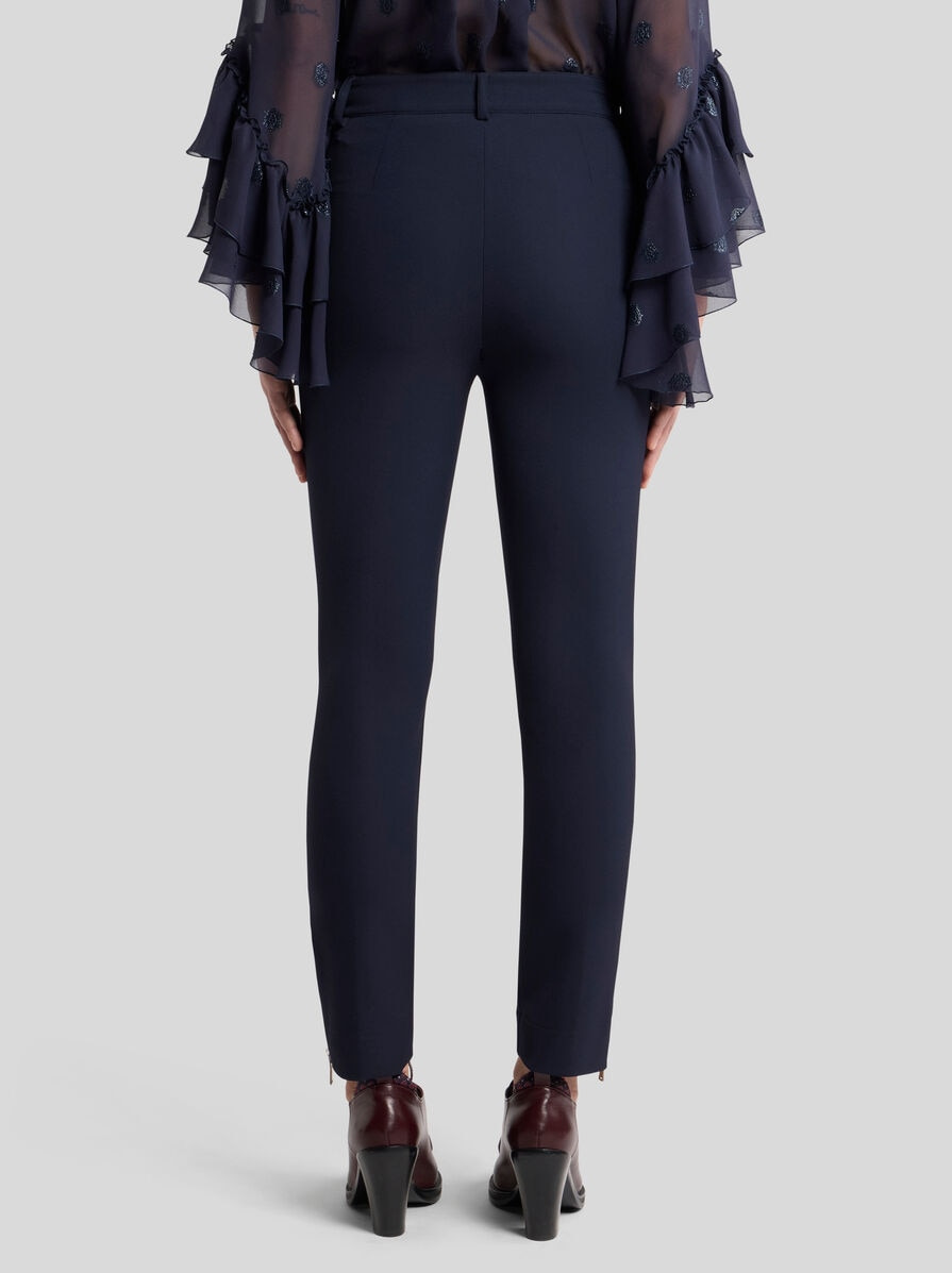 SLIM-FIT TROUSERS WITH ZIP - 5