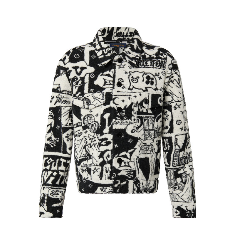 LV Comics Trucker Jacket - 1