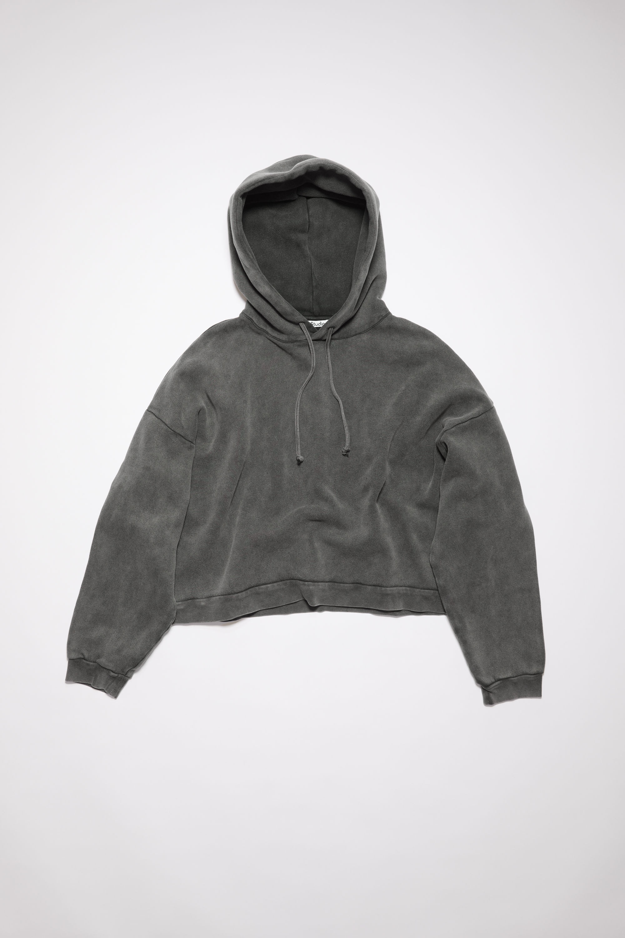 Hooded sweater - Faded black - 1