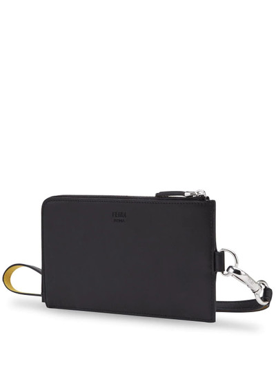 FENDI Corner Bugs zip-around wallet outlook