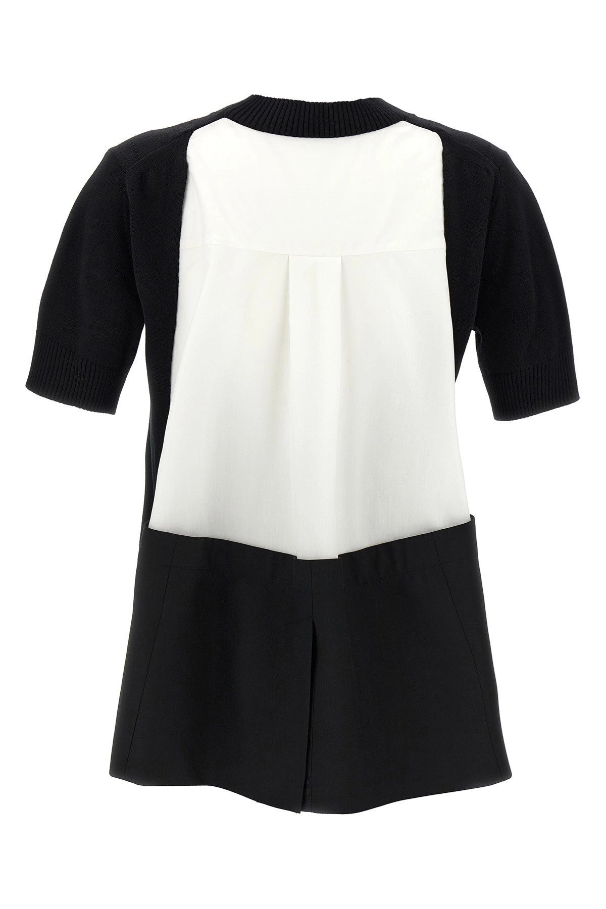 Sacai Women Patchwork Sweater - 2