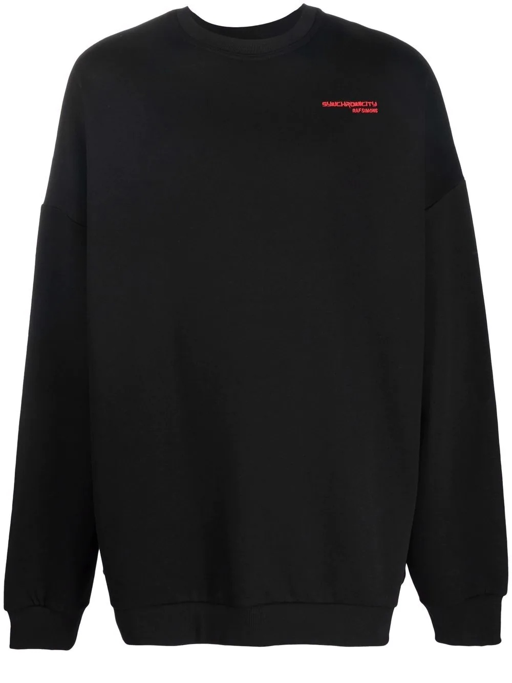 Synchronicity-embroidered sweatshirt - 1