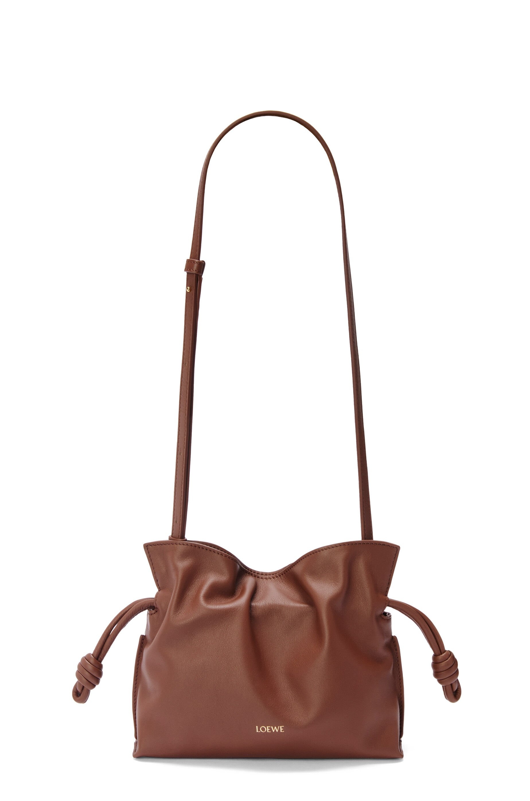Loewe Hamster mini Flamenco clutch in nappa calfskin
