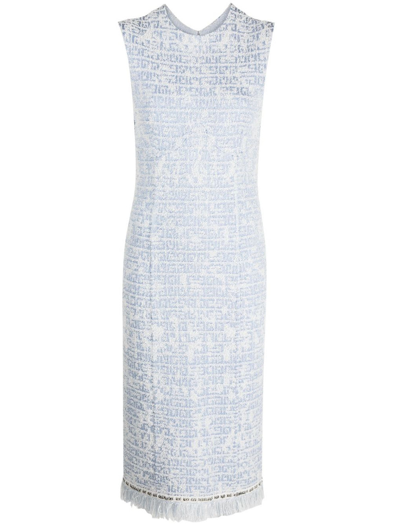 4G jacquard tweed dress 1