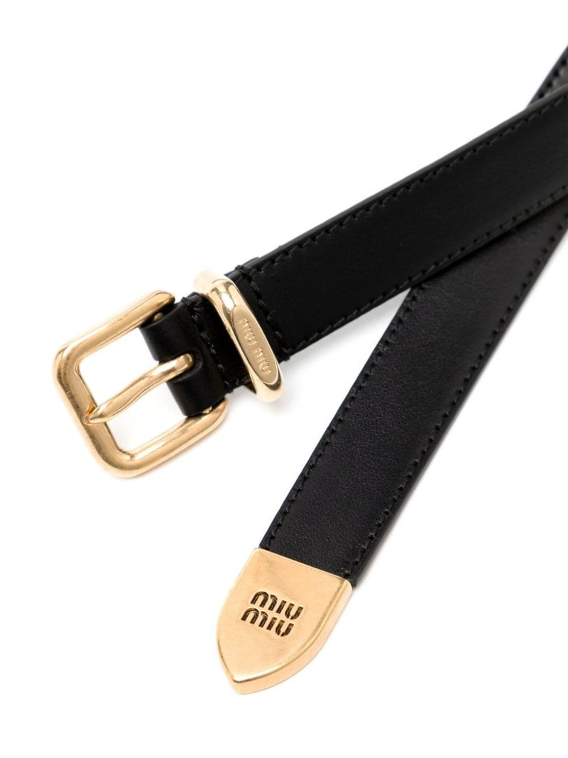 Miu Miu leather belt outlook